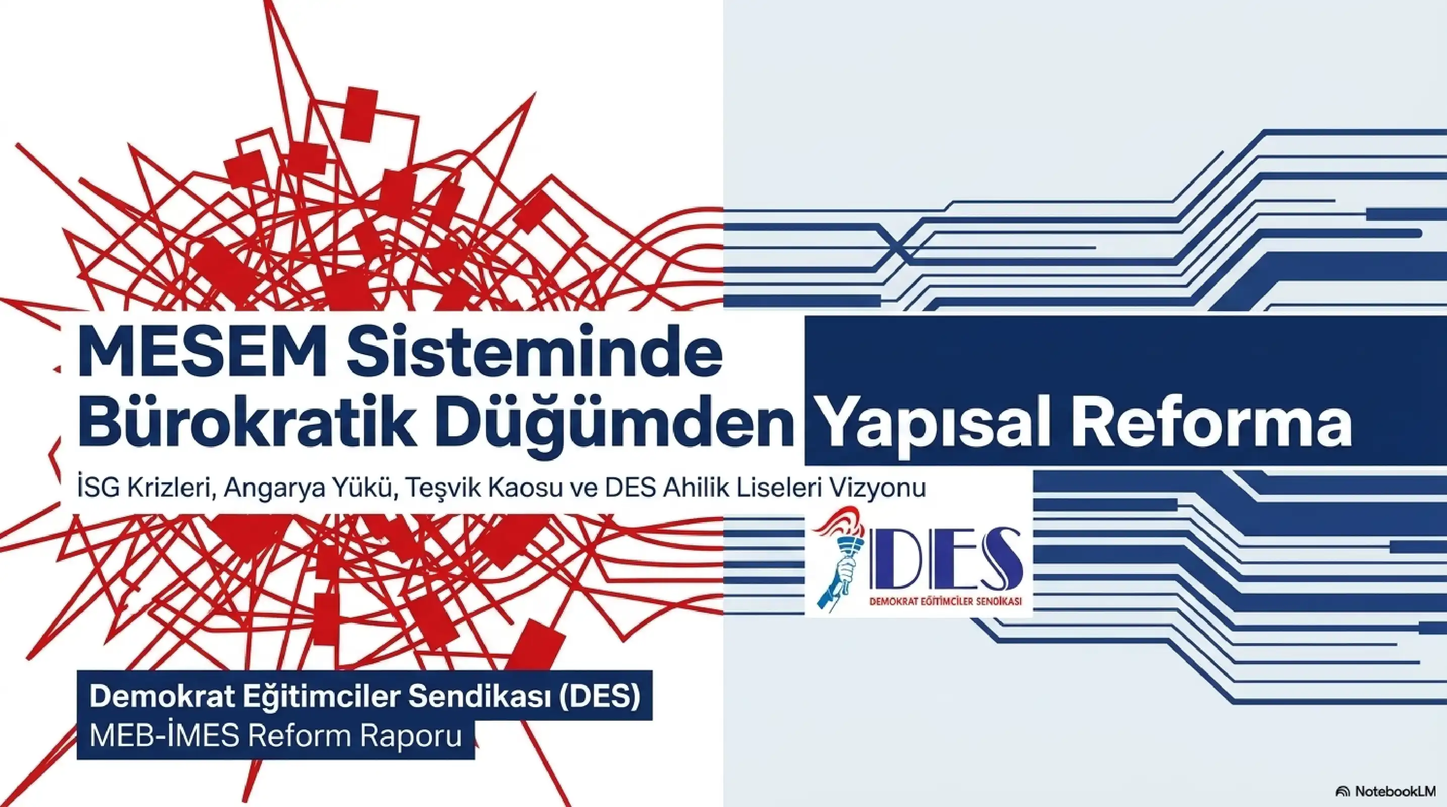 DEMOKRAT EĞİTİMCİLER SENDİKASI (DES) MEB- İMES REFORM RAPORU